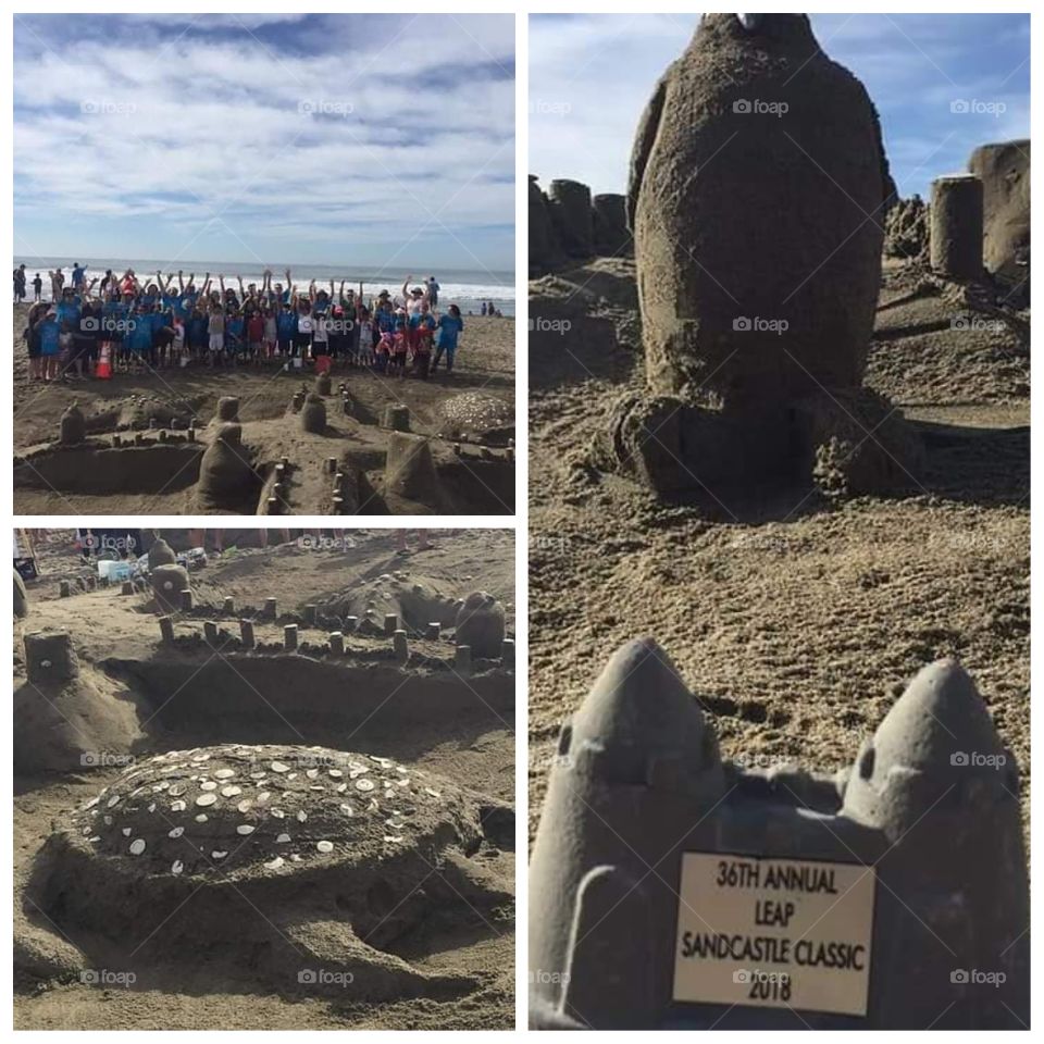 Sand Castle Building