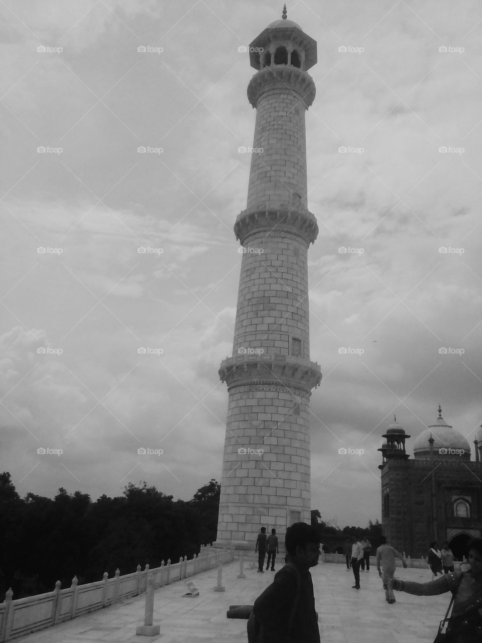 Marble ancient Pillar