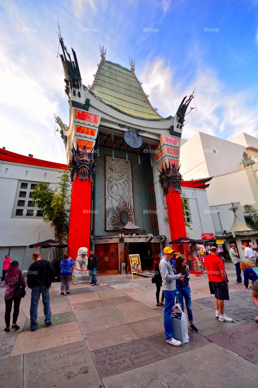 Chinese theater in Hollywood 