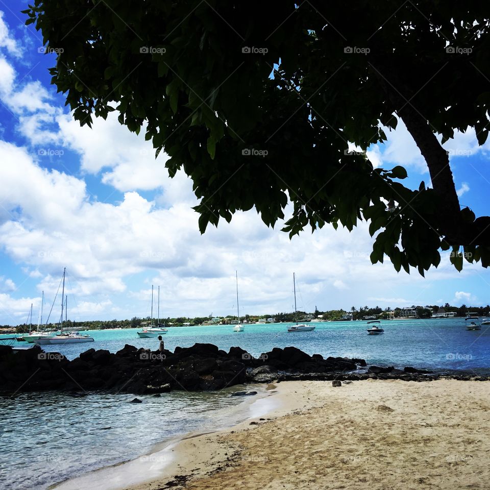 Mauritius Paradise beach 