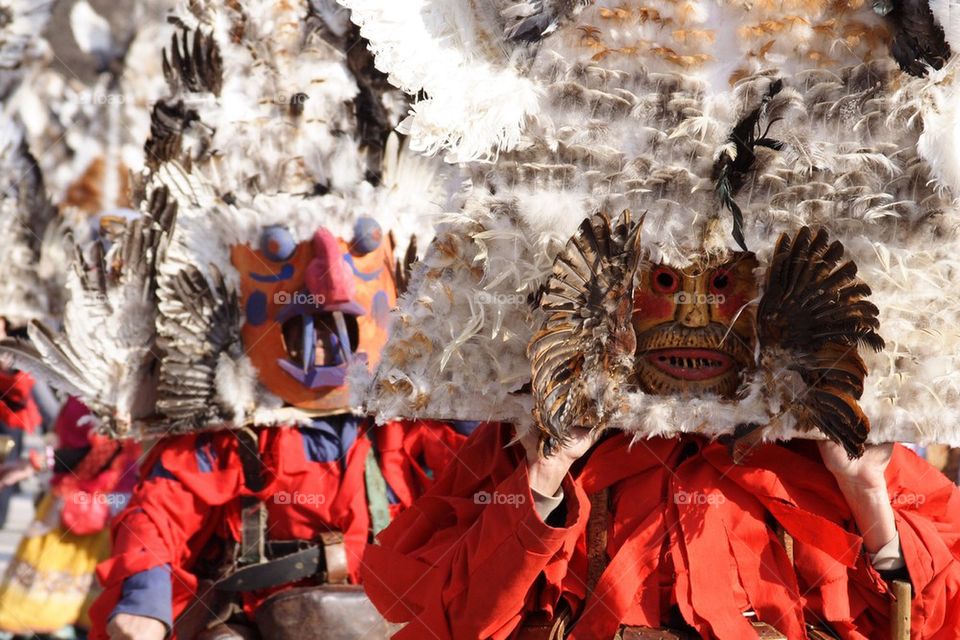 Mummers parade in Bulgaria