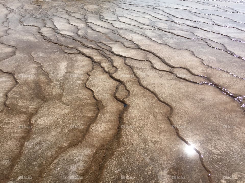 Hot springs texture 