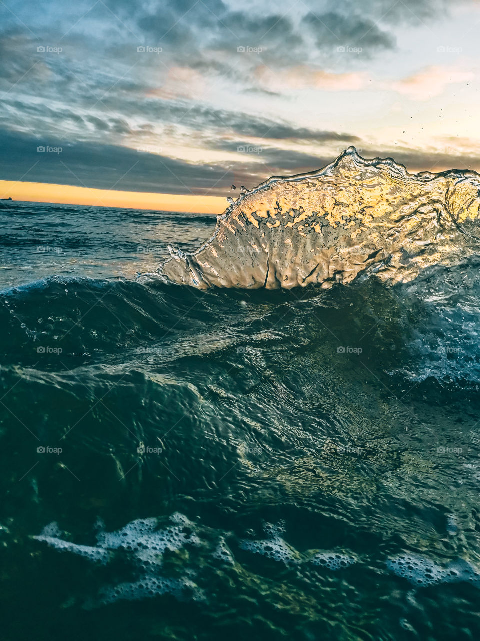 On the crest of a wave