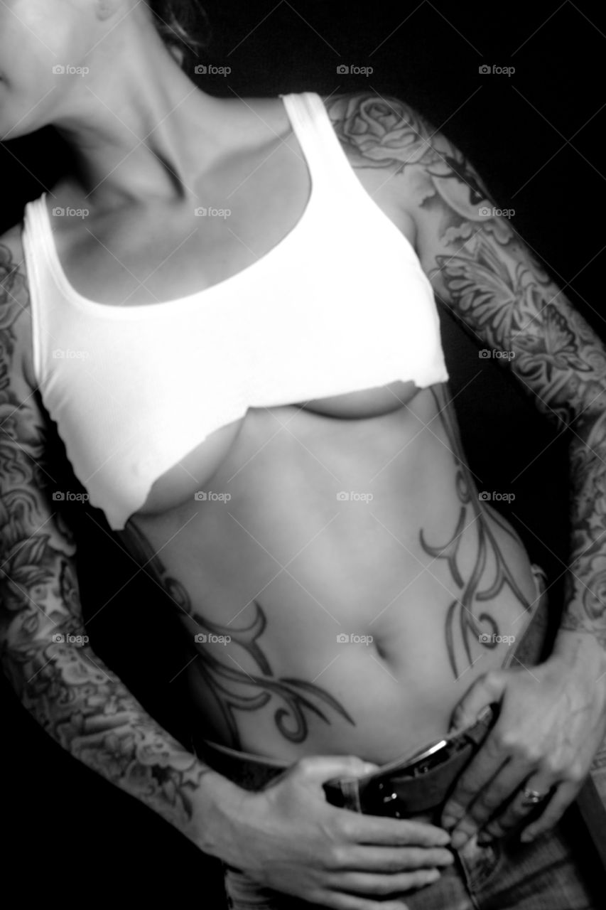 inked woman