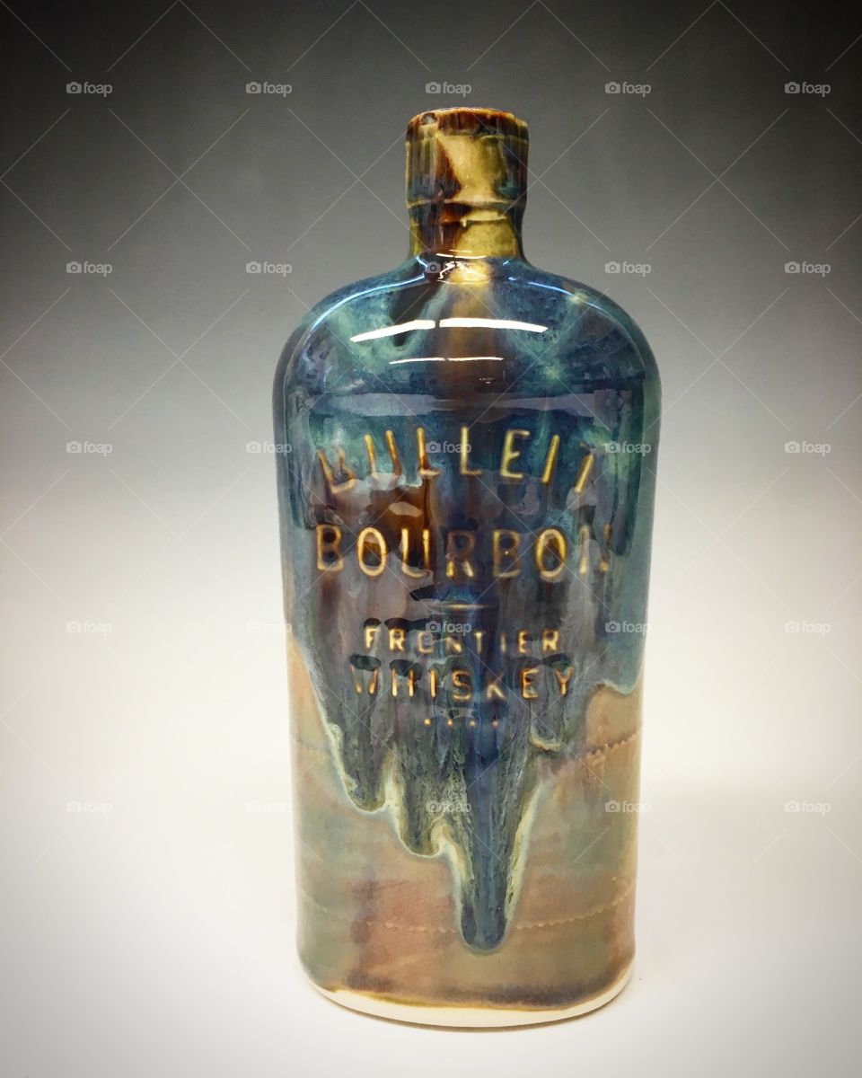 Porcelain Bourbon Bottle 