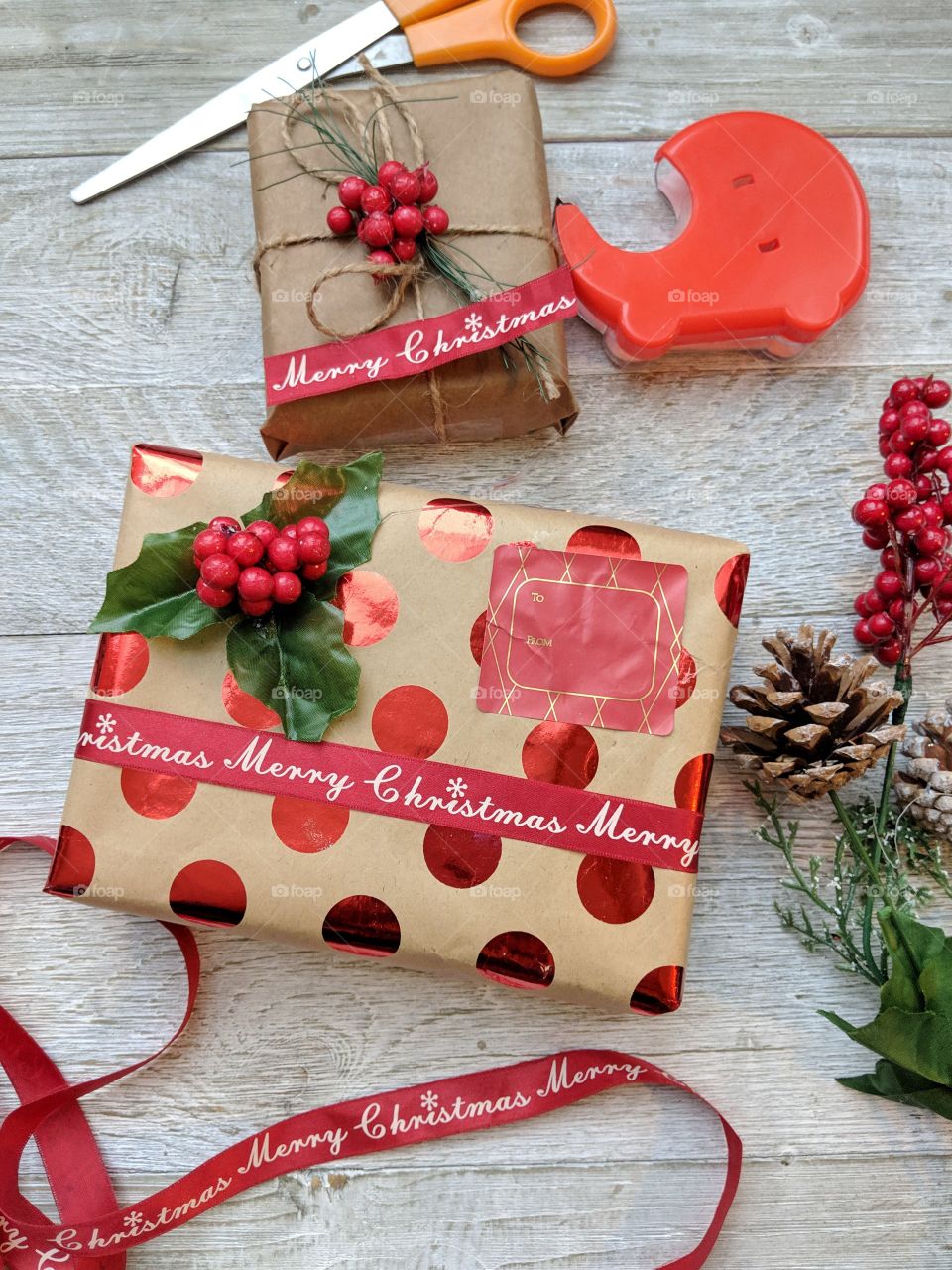 Packing Christmas Presents