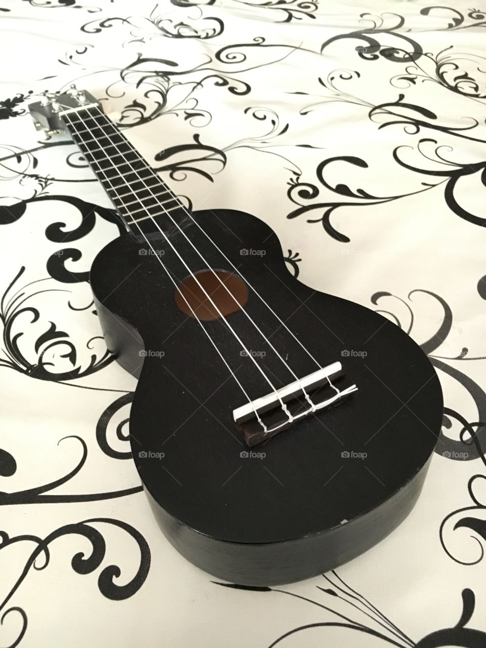 Ukelele rear view