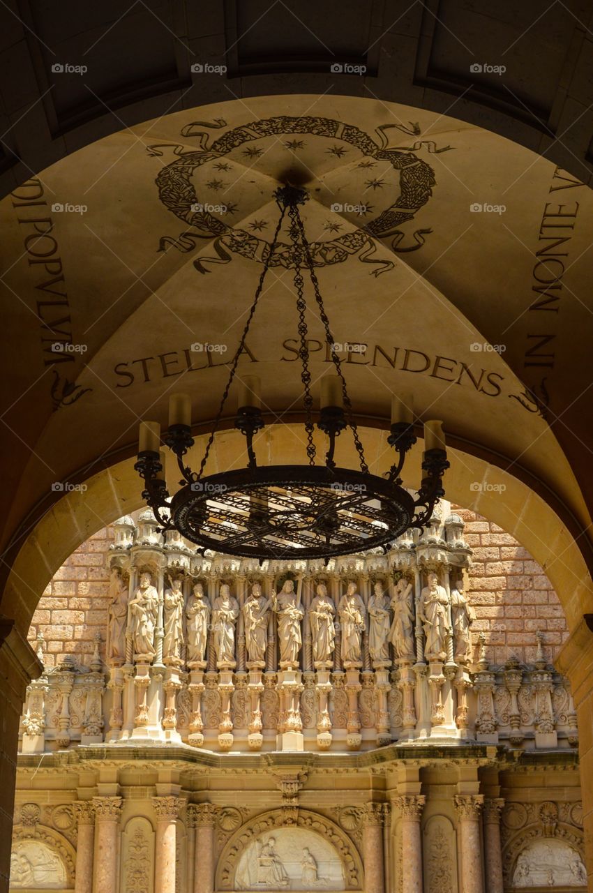 Abbey in Montserrat 