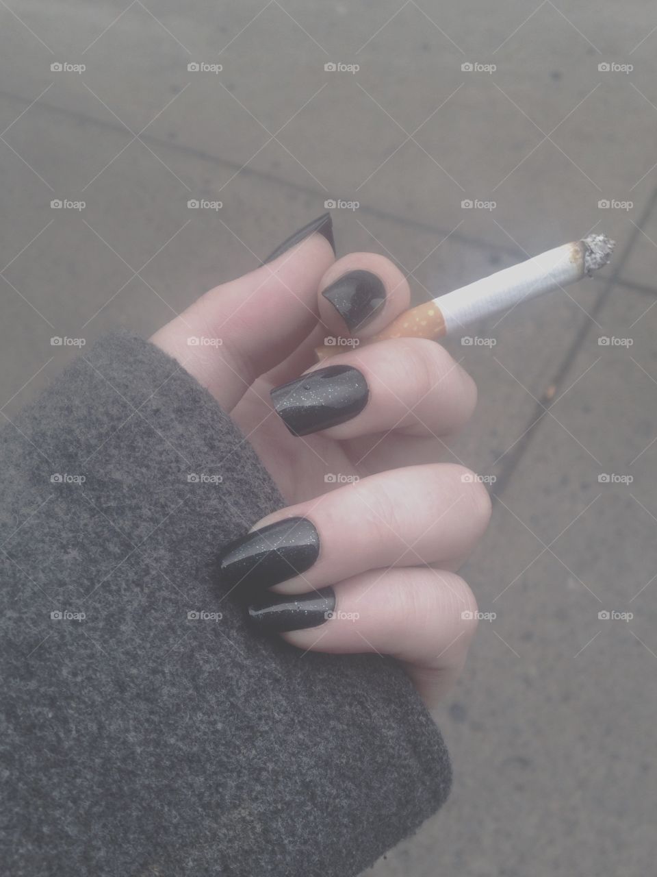 Nails and a smoke