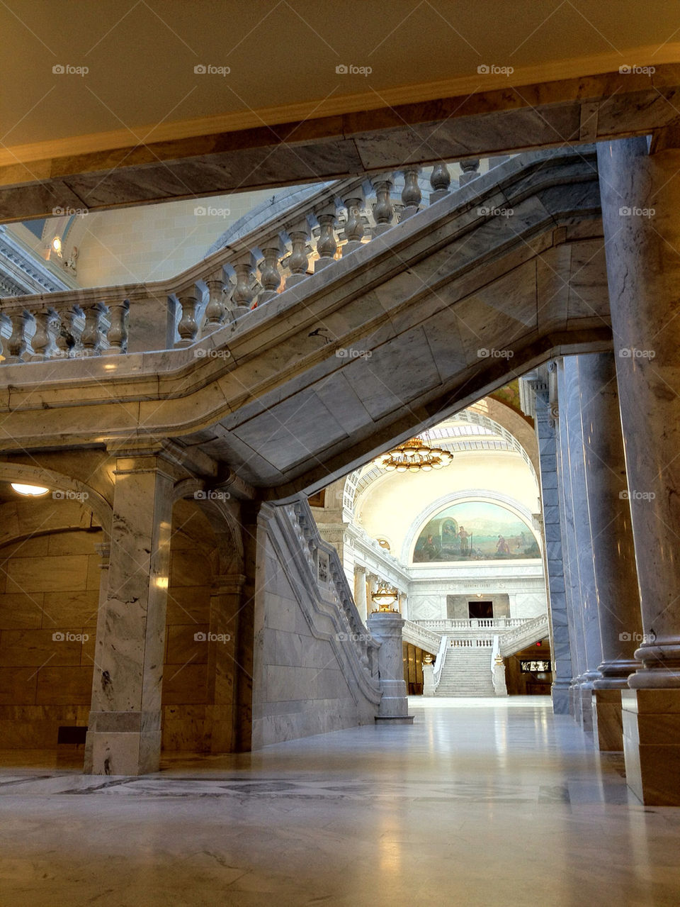 Inside Utah state capitol