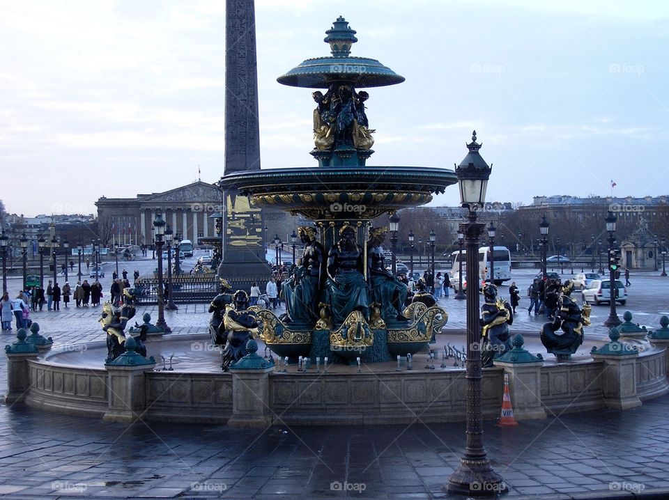 Fountain in Paris