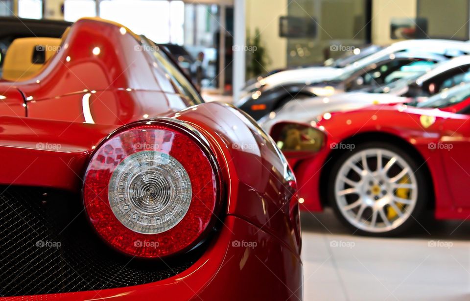 Taken at the Ferrari Dealership in Beverly Hills, CA. 