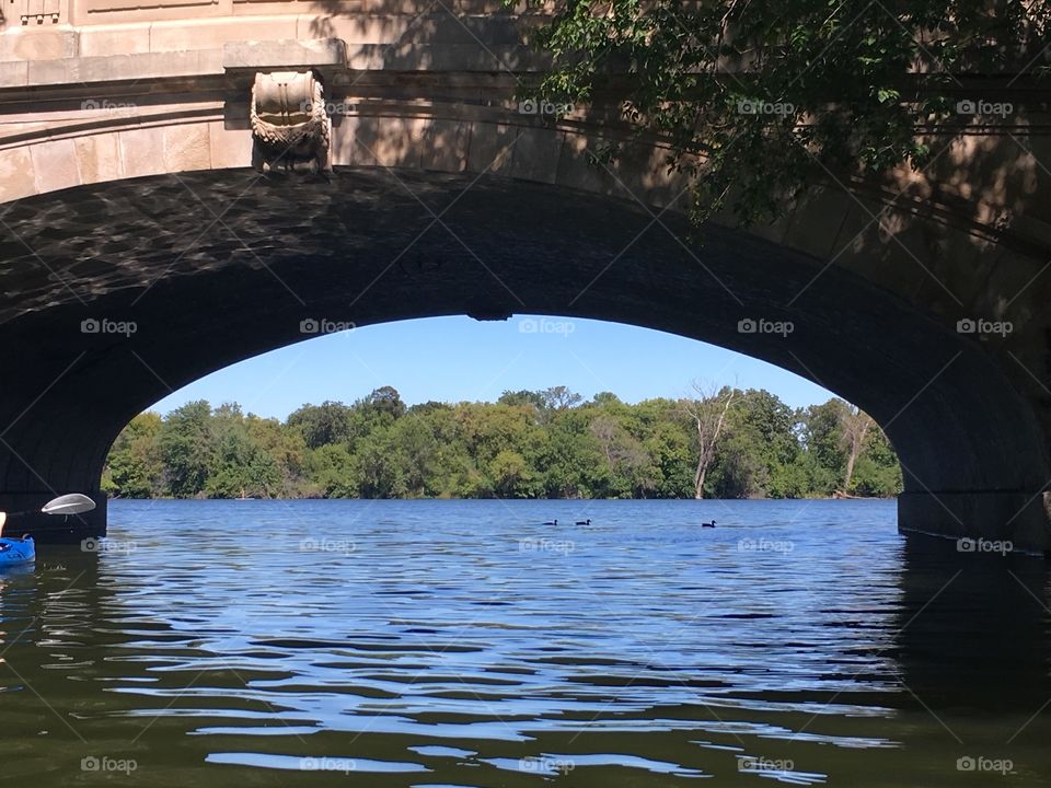 Lake Calhoun bridge