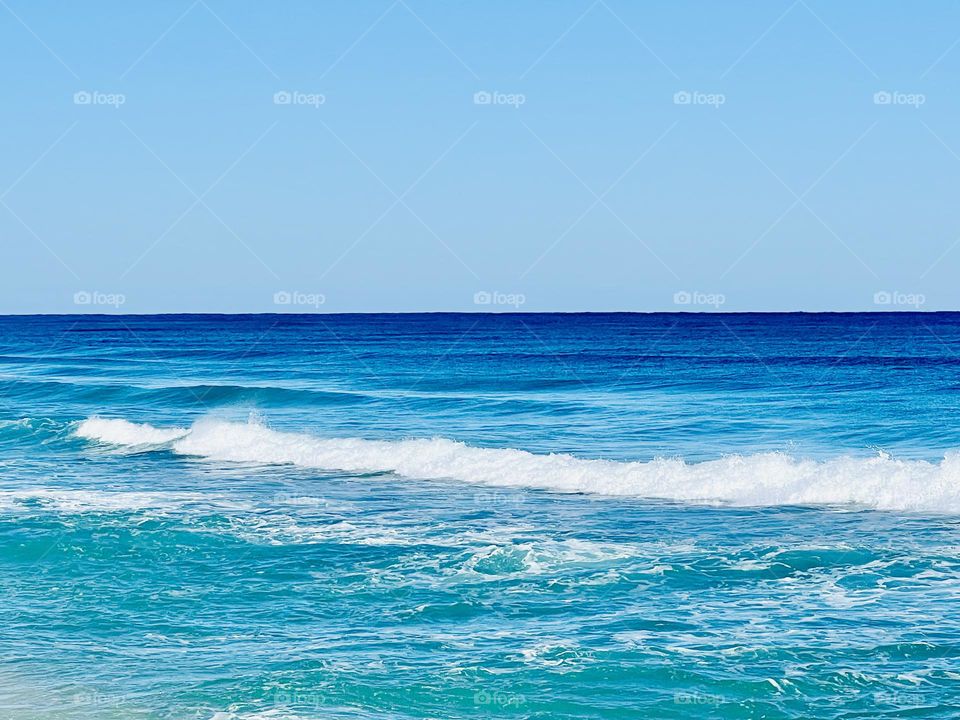 Turquoise Ocean Waves