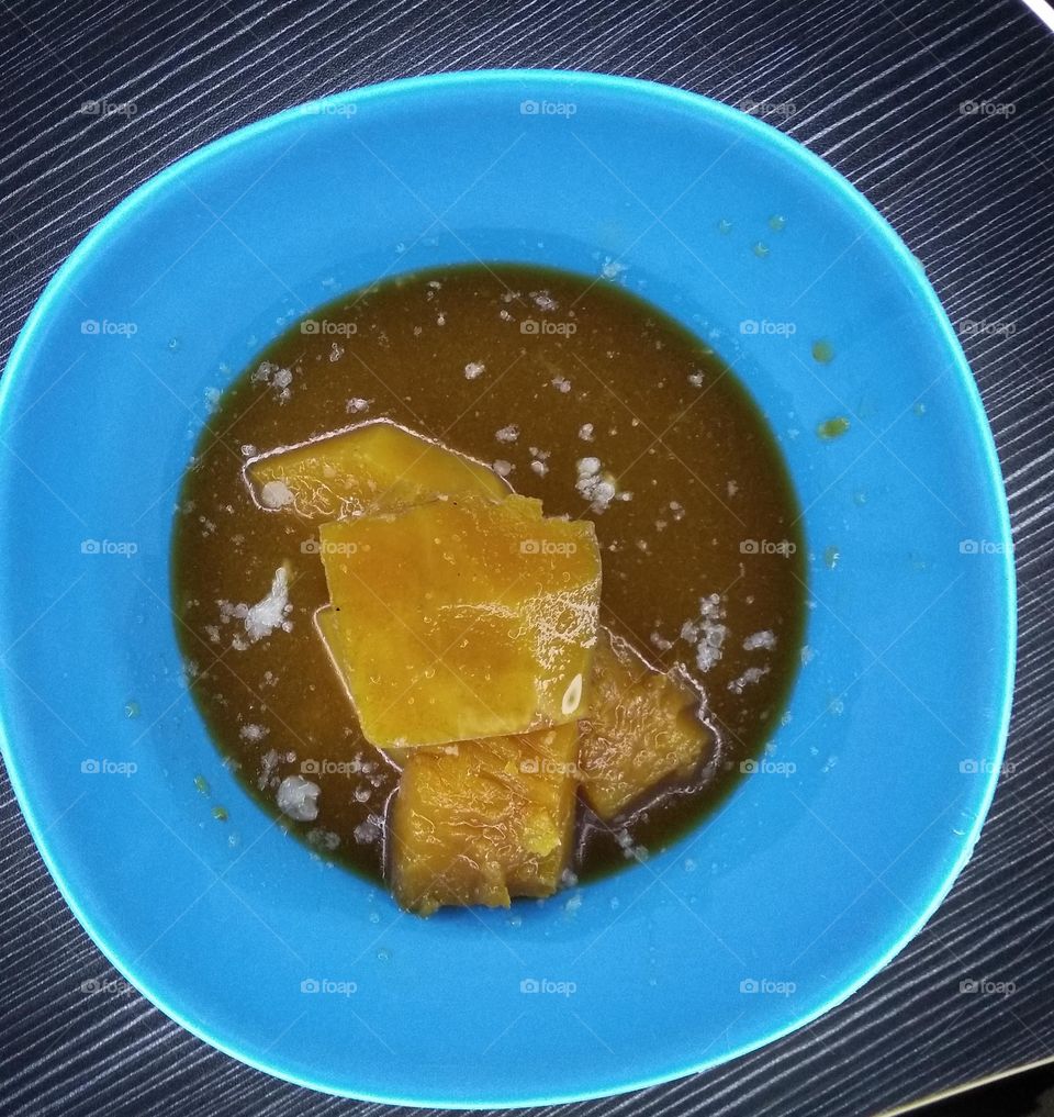 bubur ubi masakan emak