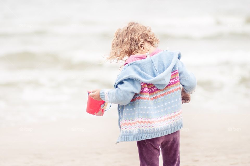 Girl on the beach