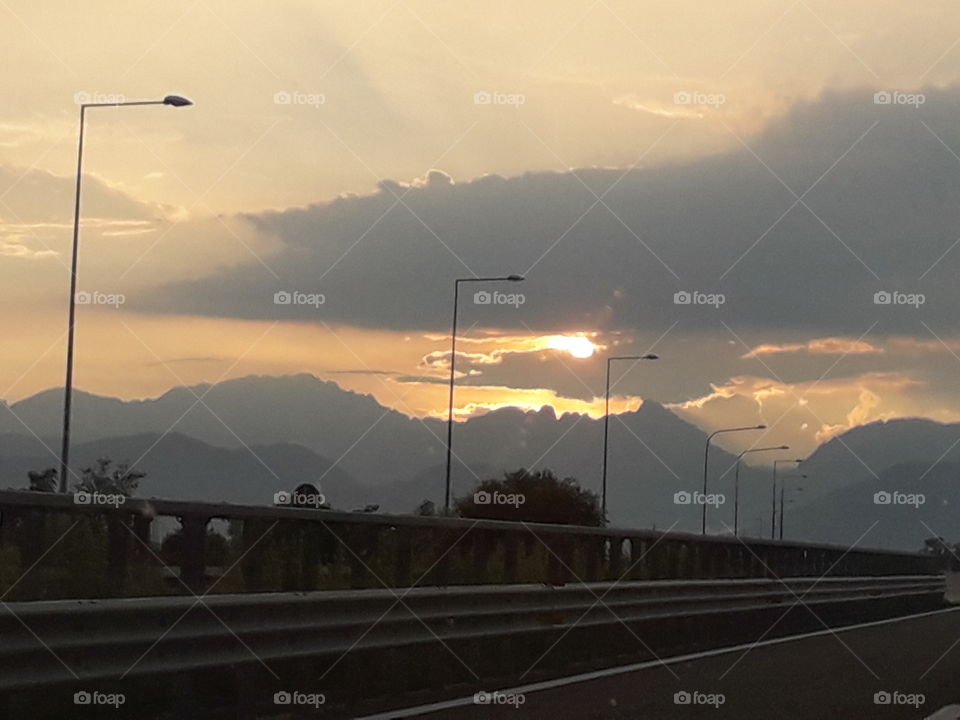 coming back home after a trip