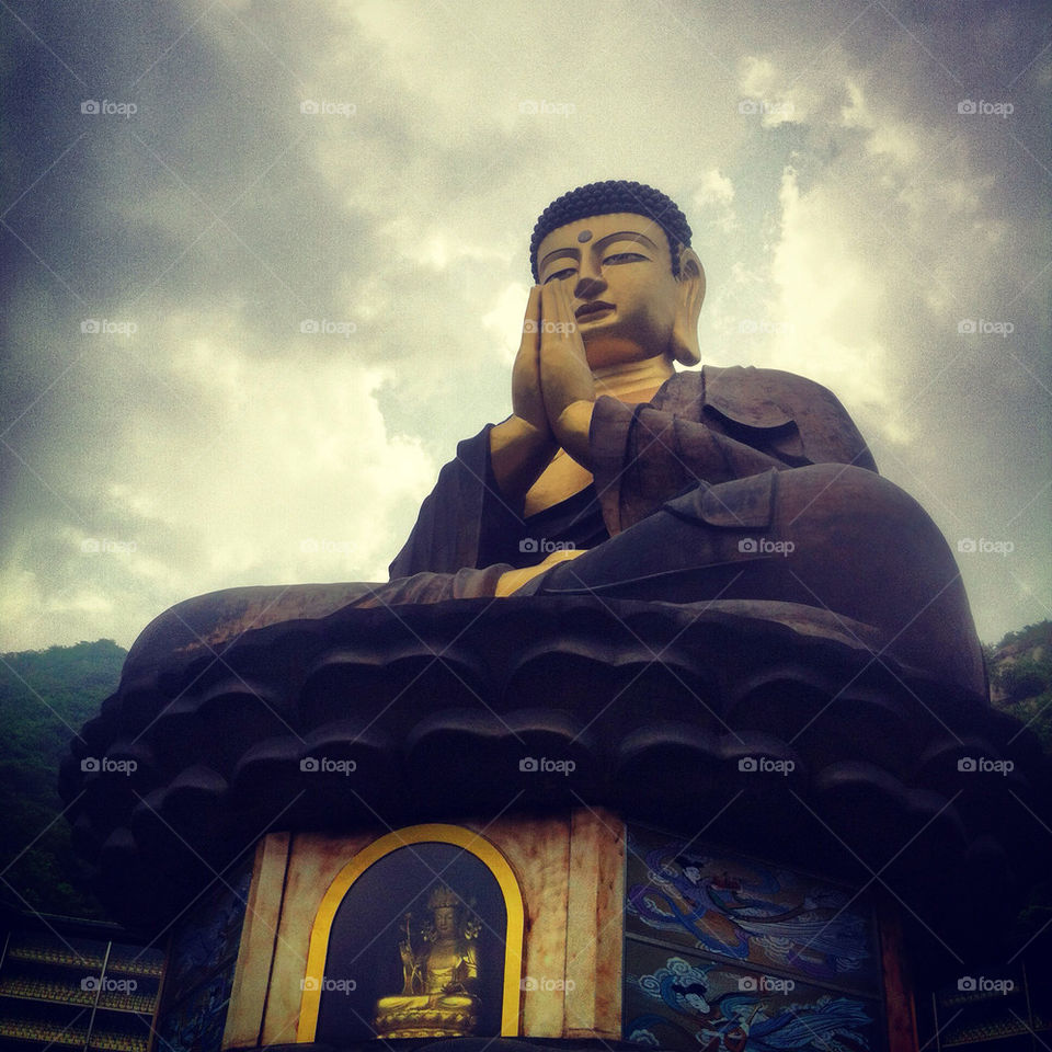 statue buddha bigbuddha korea