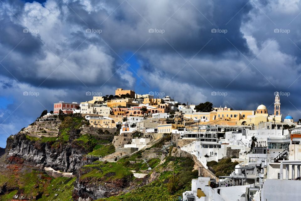 pictures in Santorini