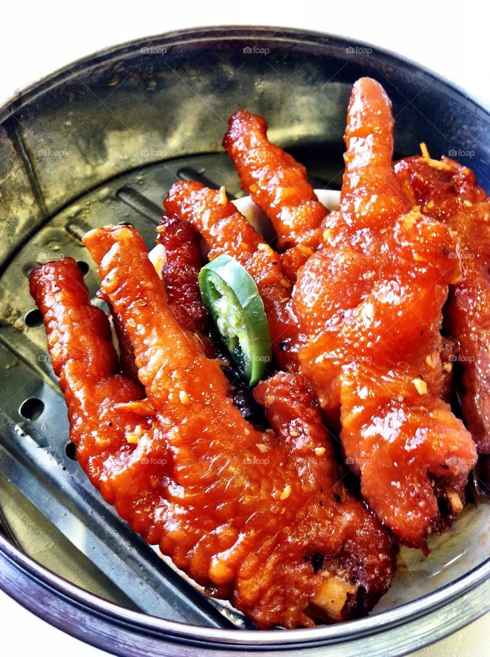 Chicken feet