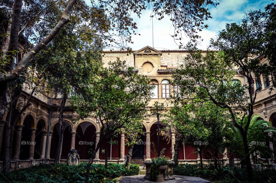 Antiguo convento del carmen, valencia, spain