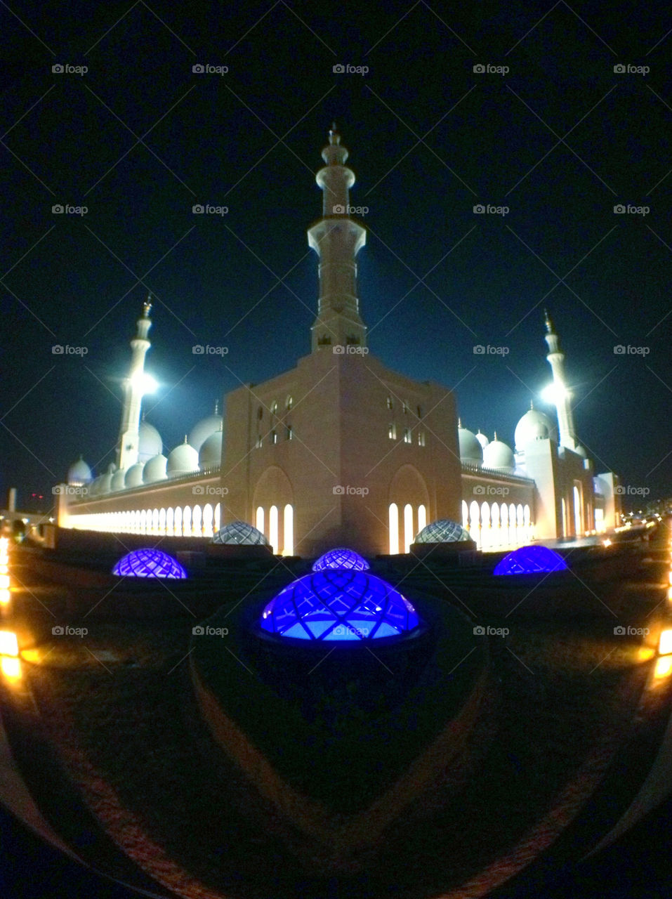 night uae emirates abu dhabi by p51