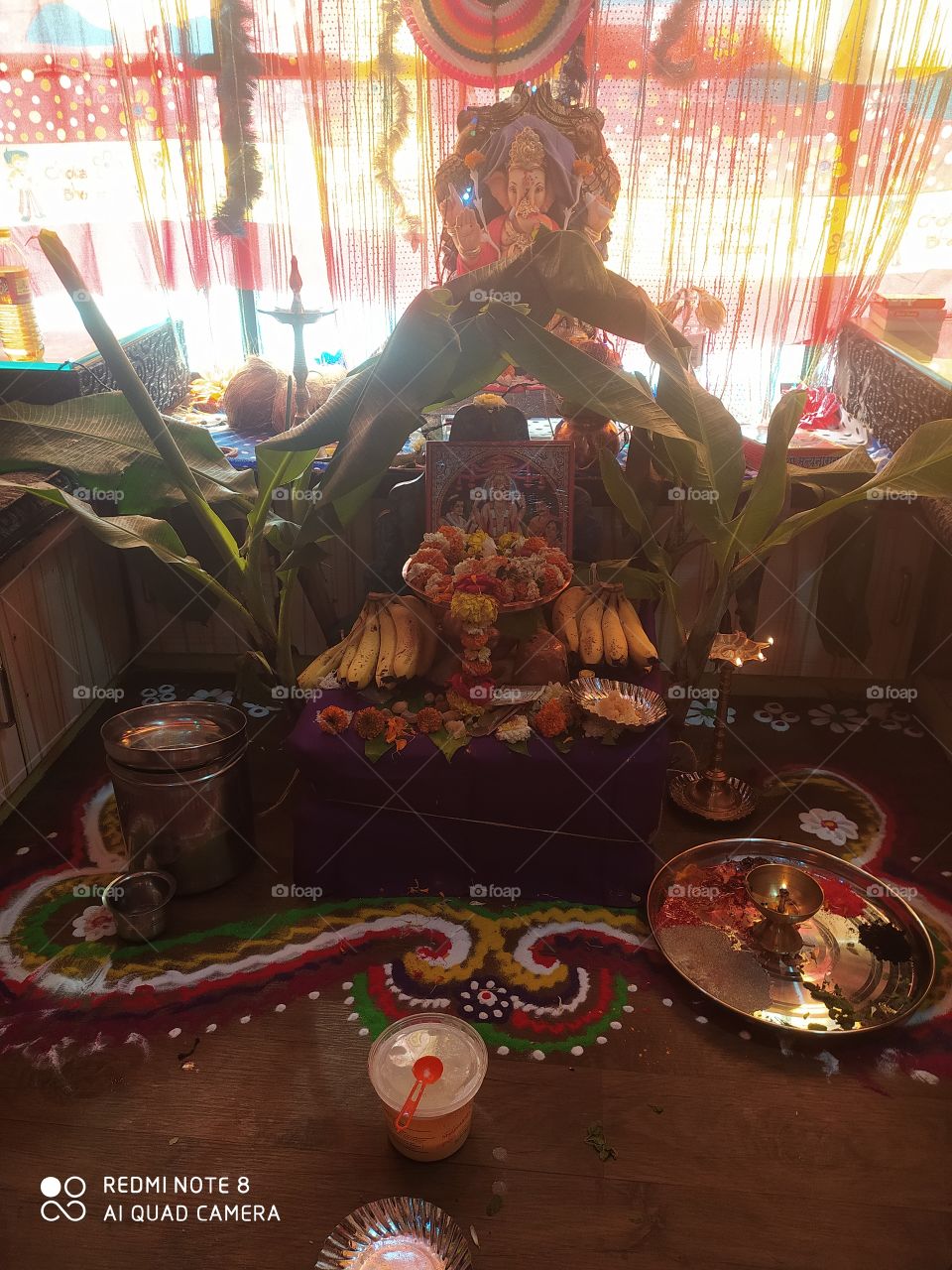 Satyanarayan pooja with god satyanarayana