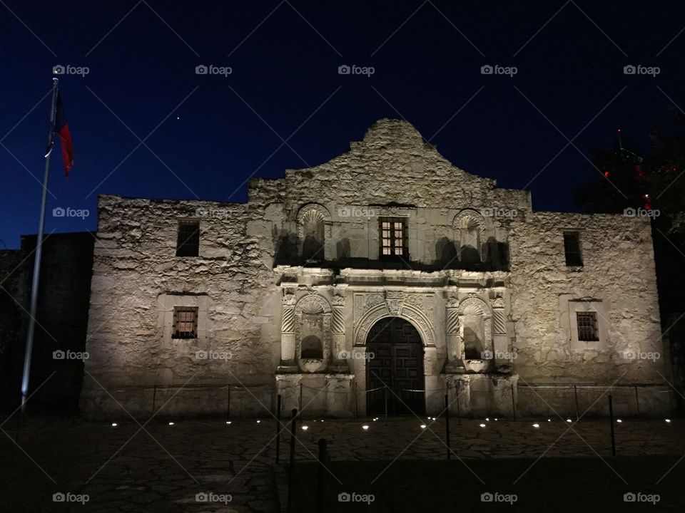 By The Alamo Light 
