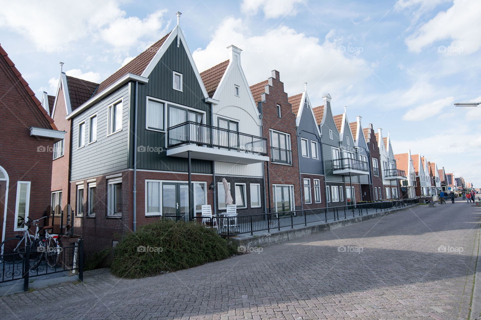 Volendam (village) in Dutch seacoast