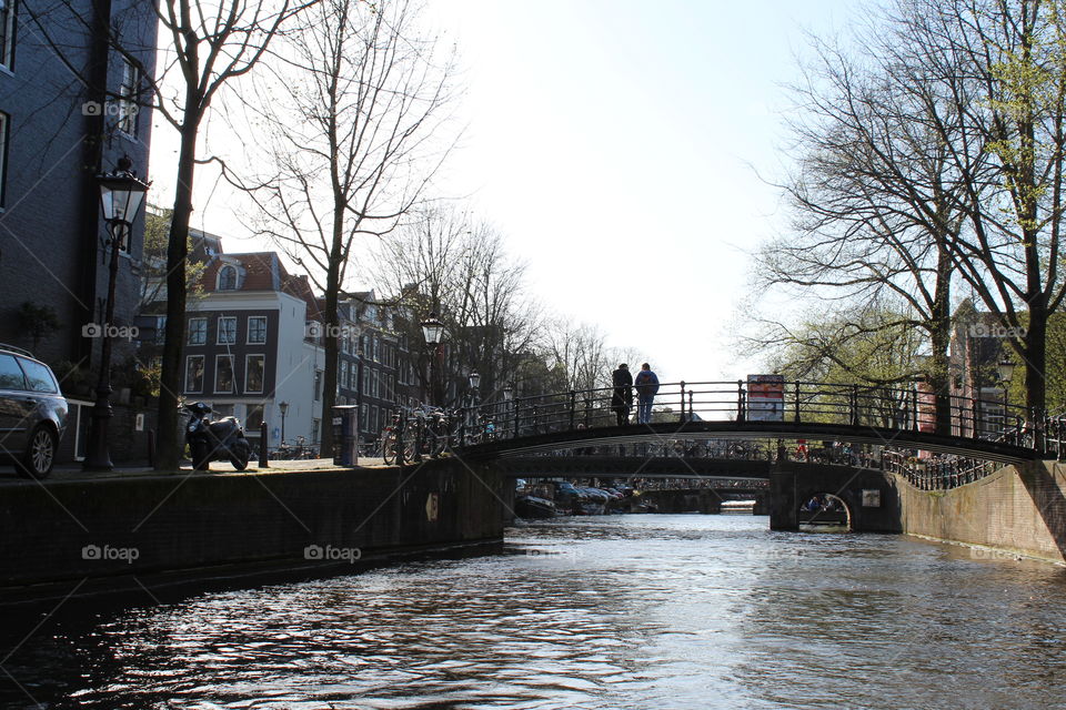 Canal in Amsterdam 