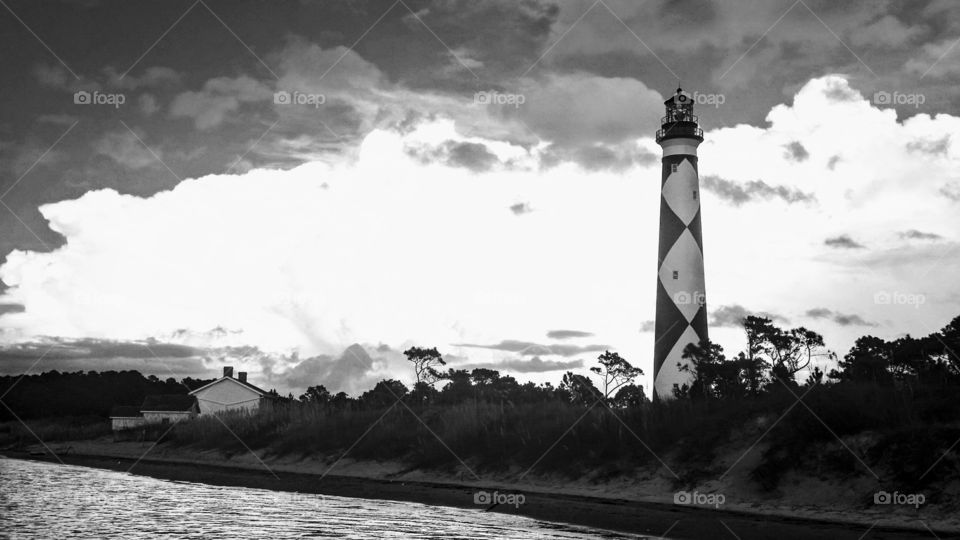 Cape Lookout lighthouse NC