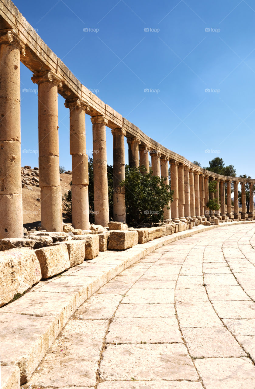 Jerash ruins