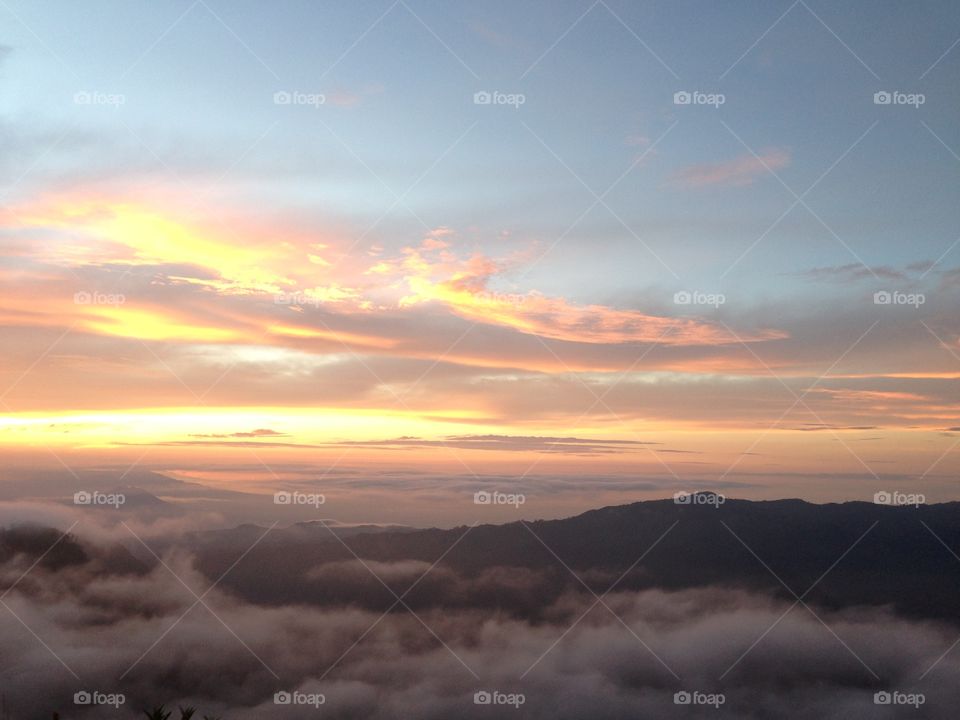Sunrise at Tengger massif . Sunrise at Tengger massif, a volcano complexs in eastern java of Indonesia