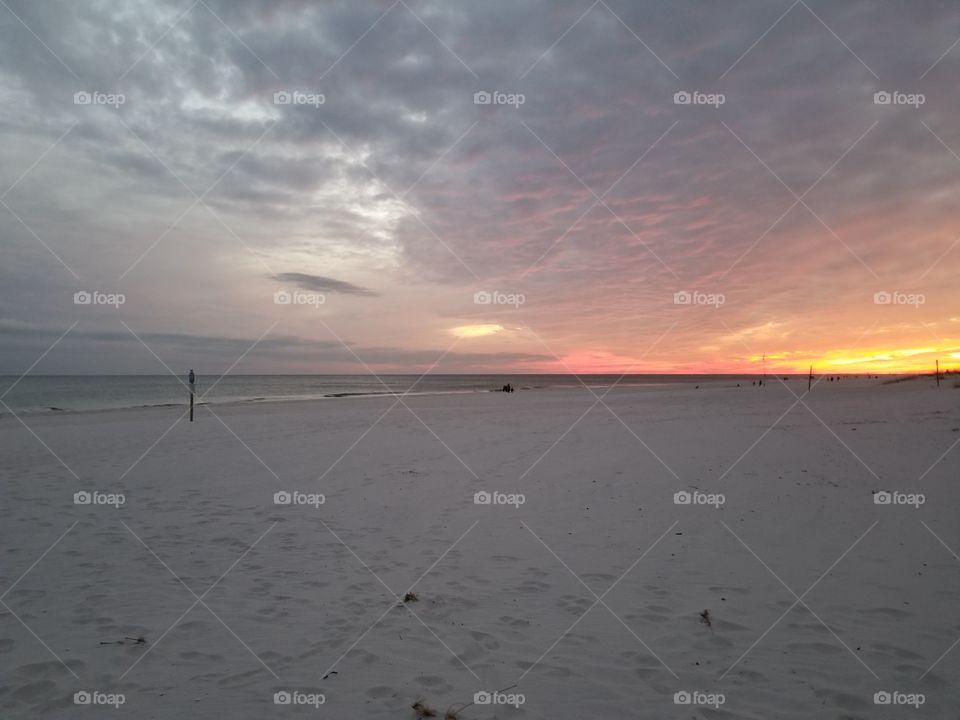 Calm Sunset in Orange Beach
