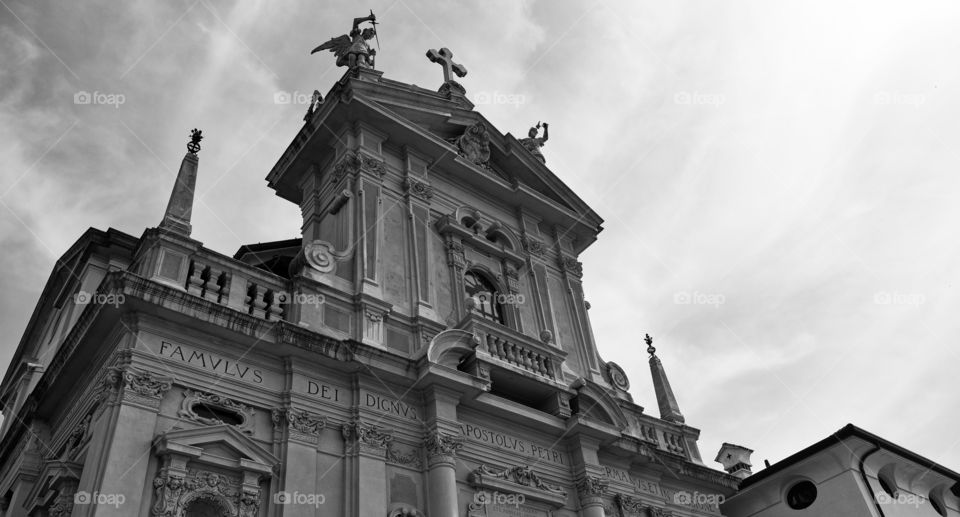Church of Saint Andrew at Brunate, Como, Lombardy, Italy.