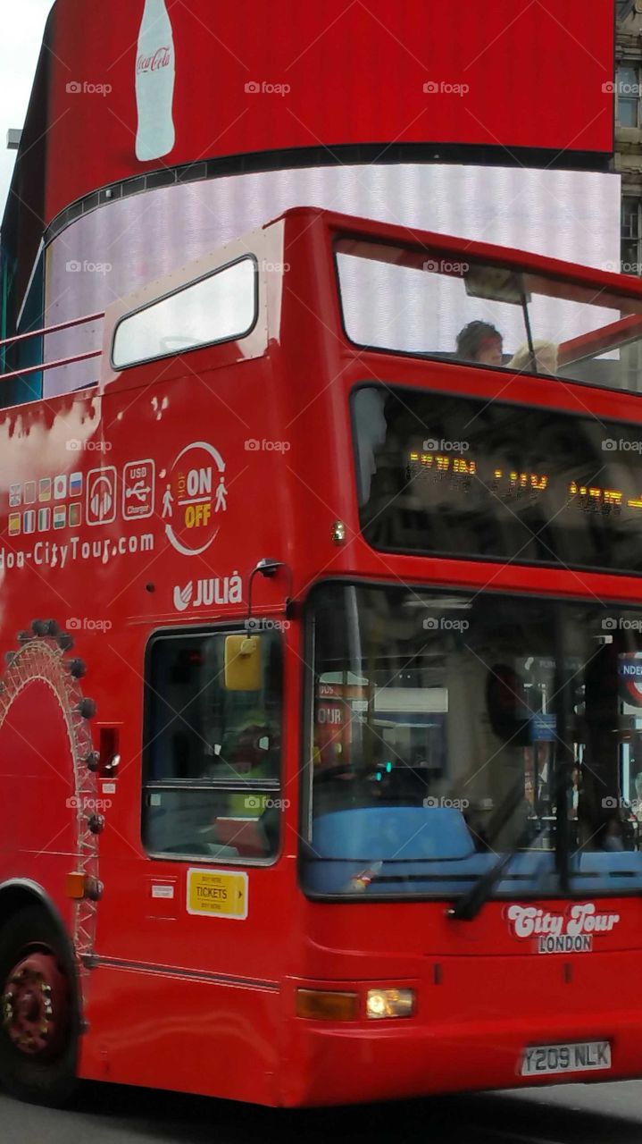 Red double decker Bus