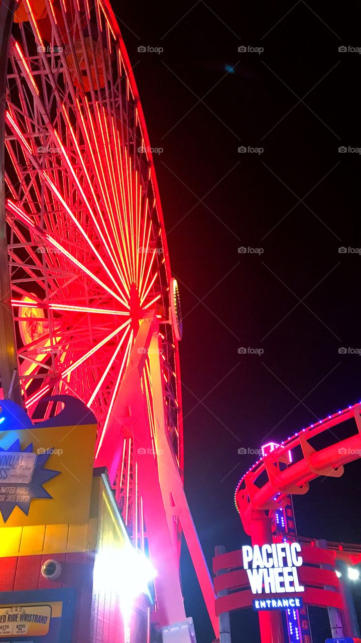 Santa Monica Pier Ferris Wheel