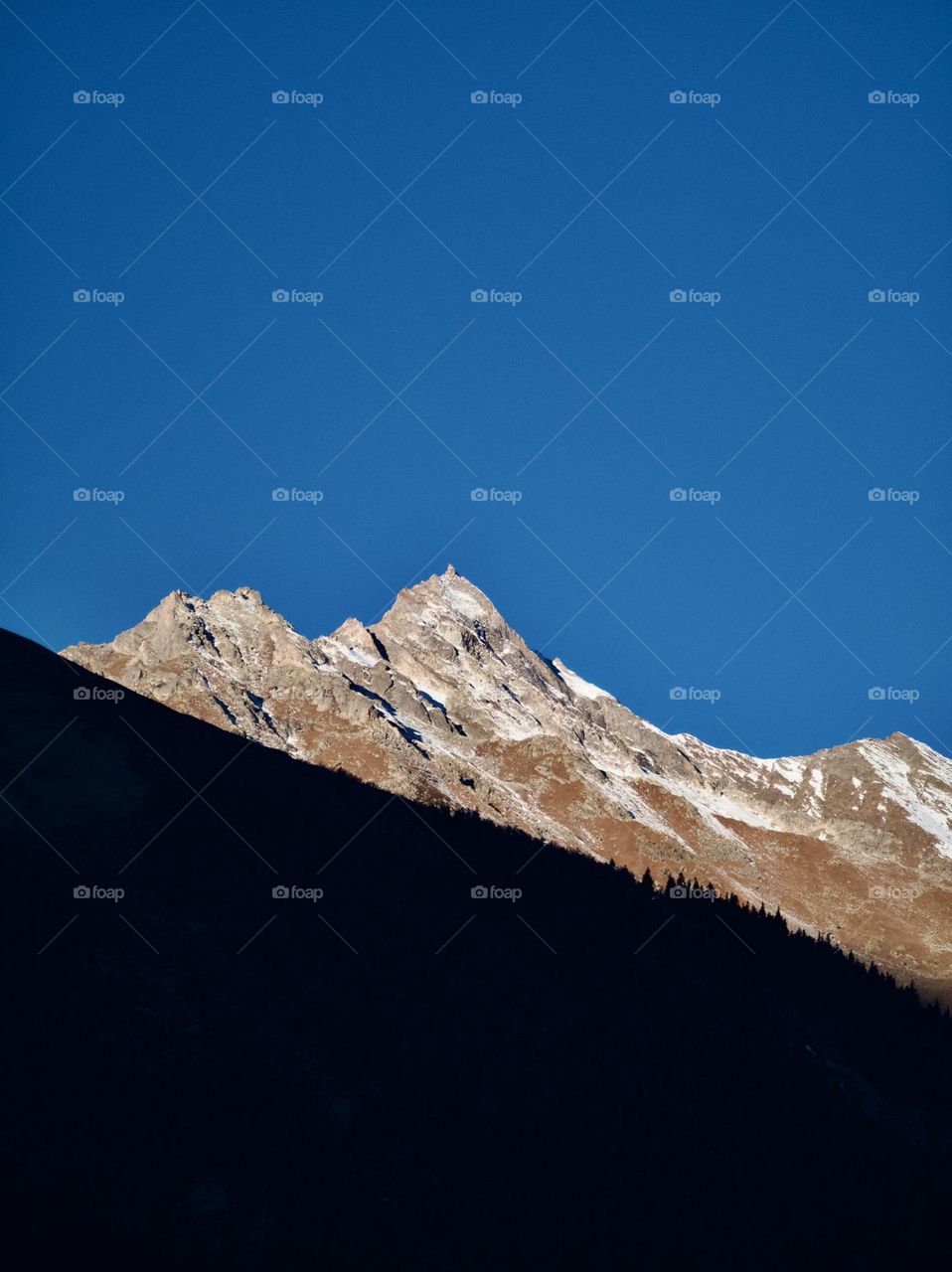 A Majestic Mountain Scape 