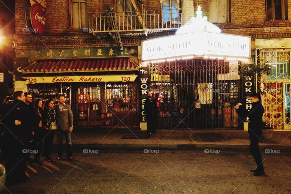 Chinatown crowd