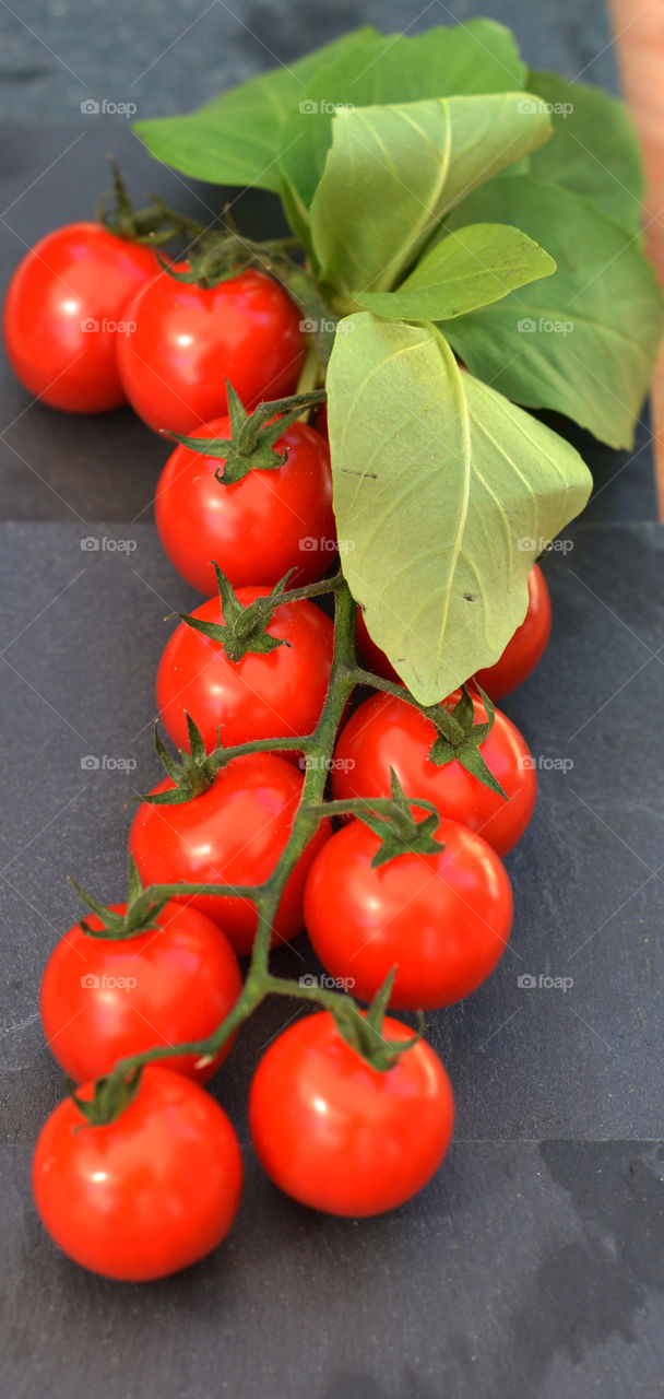 Cherry tomatos. tomatos from market gardener