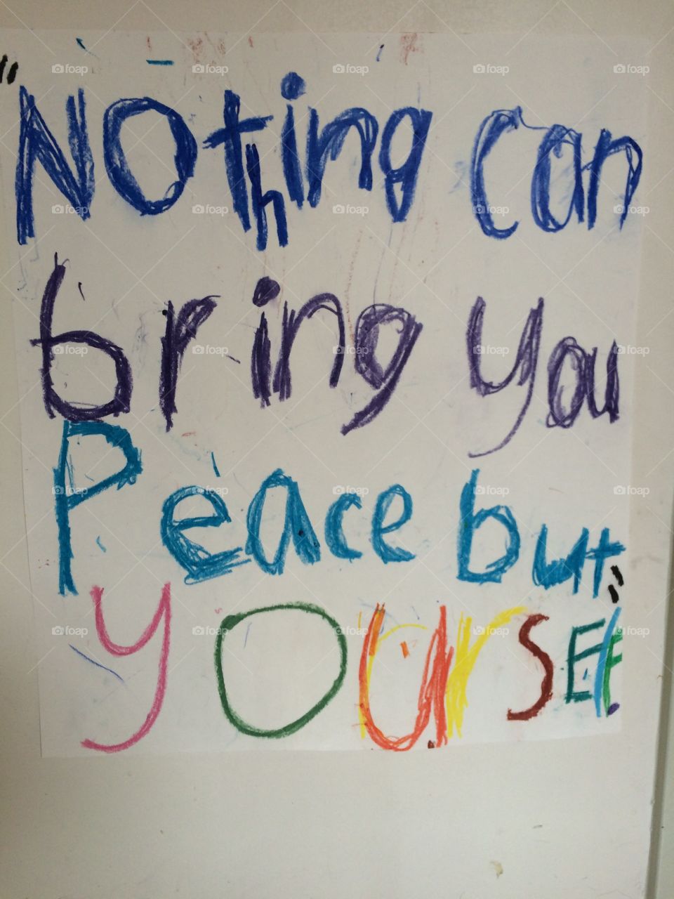 Kindergarteners write quotes to hang around the school :) 