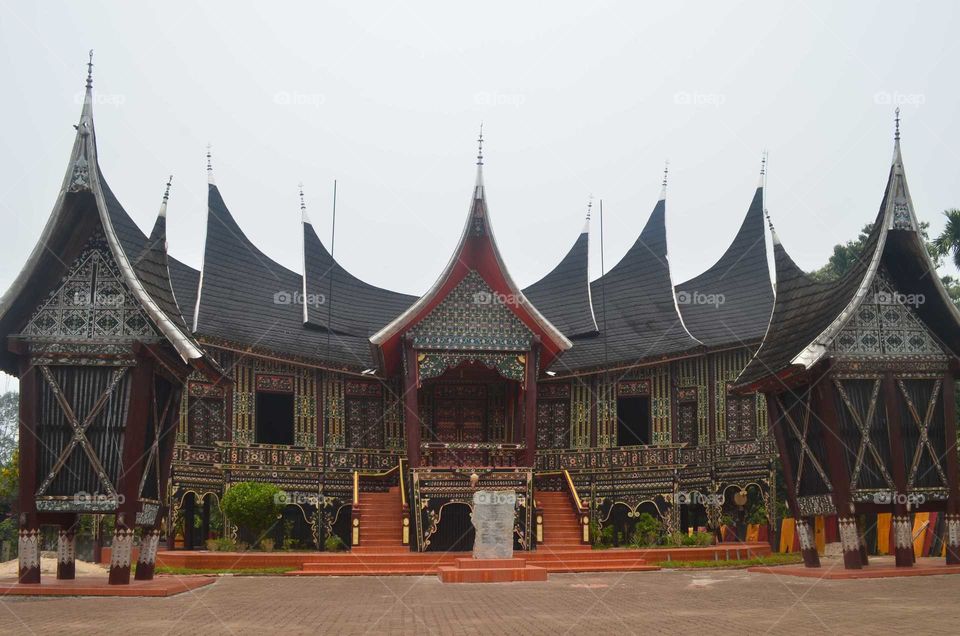 traditional Minangkabau house