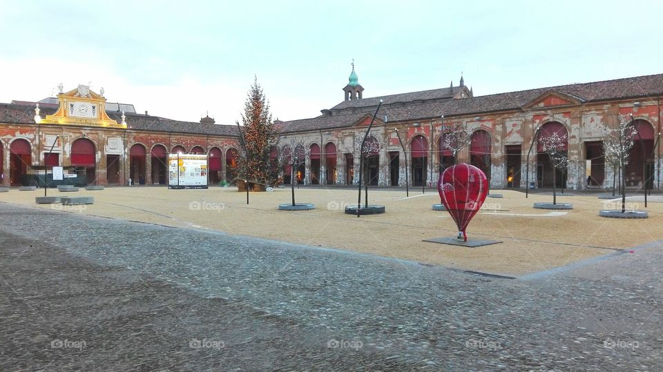 Lugo di Romagna, Pavaglione. Architecture of 1700.