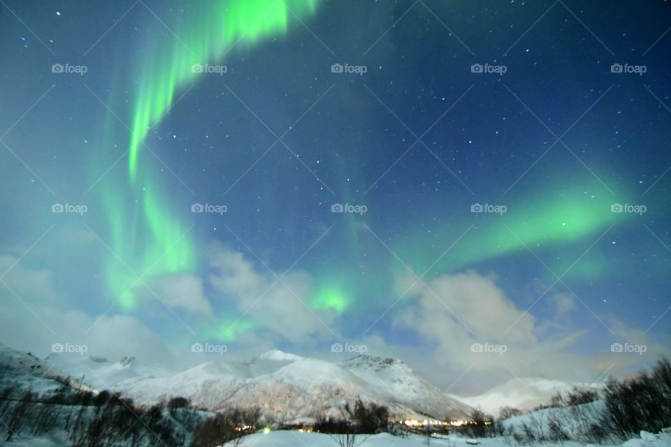 Magnificent Aurora Borealis show