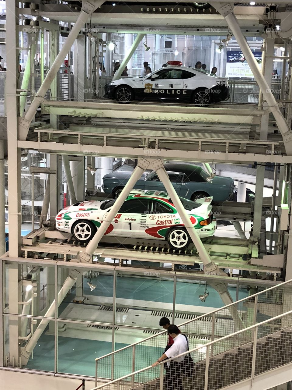 Toyota’s garage exhibit 
