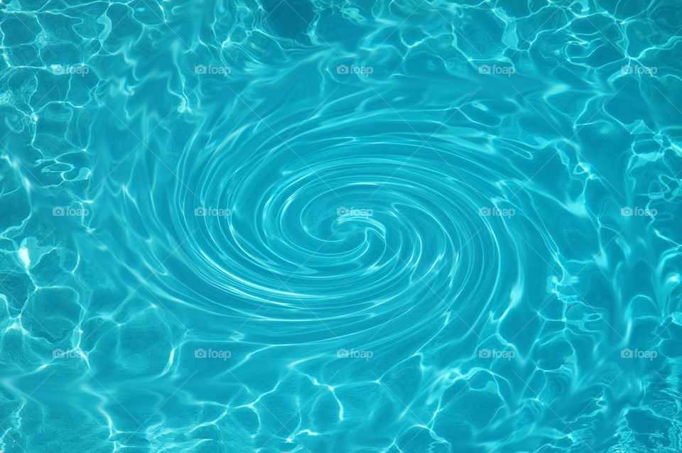 A water whirlpool useful as a background pattern or texture.