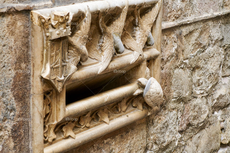 Mail Box in front of the Cathedral (Barcelona