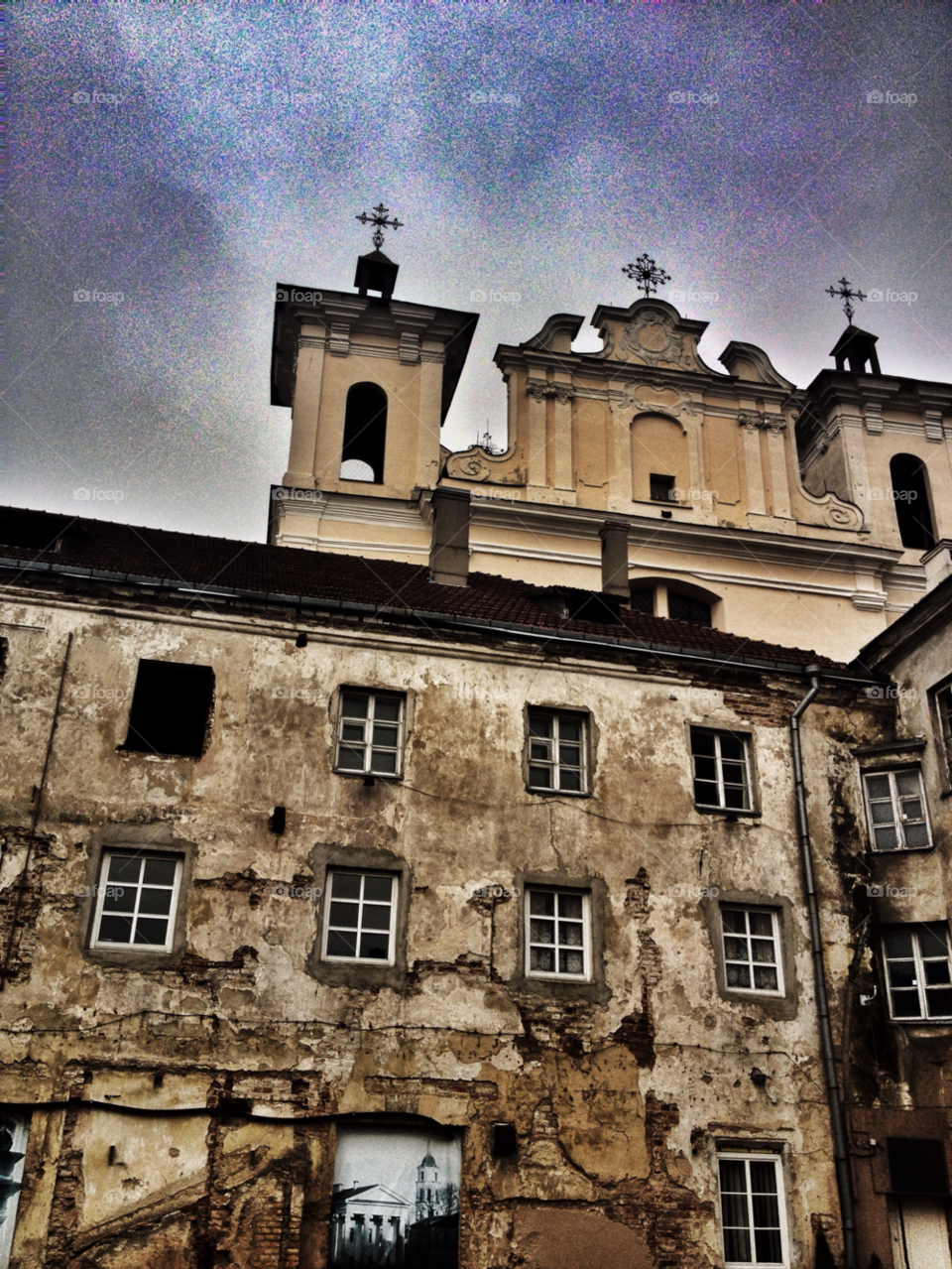 church building architecture abandoned by penguincody