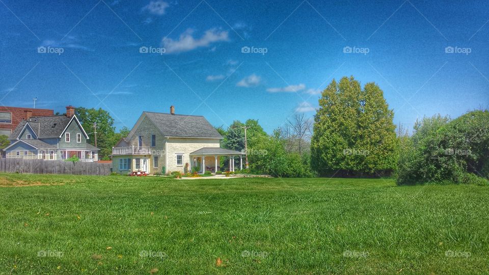 Houses on a Hill