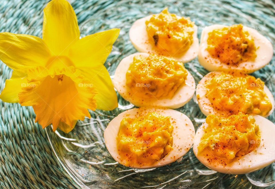 Daffodil and Deviled Eggs